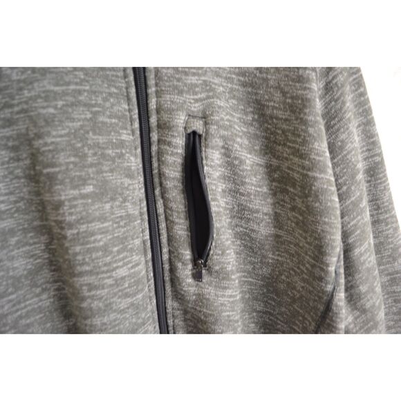 Swiss Tech Men's Large Gray Full Front Zip Fleece Jacket - Picture 4 of 14
